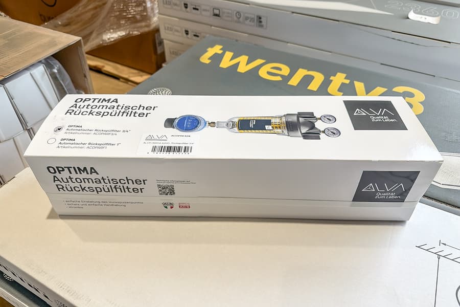 Automatischer Rückspülfilter Alva, 3/4\